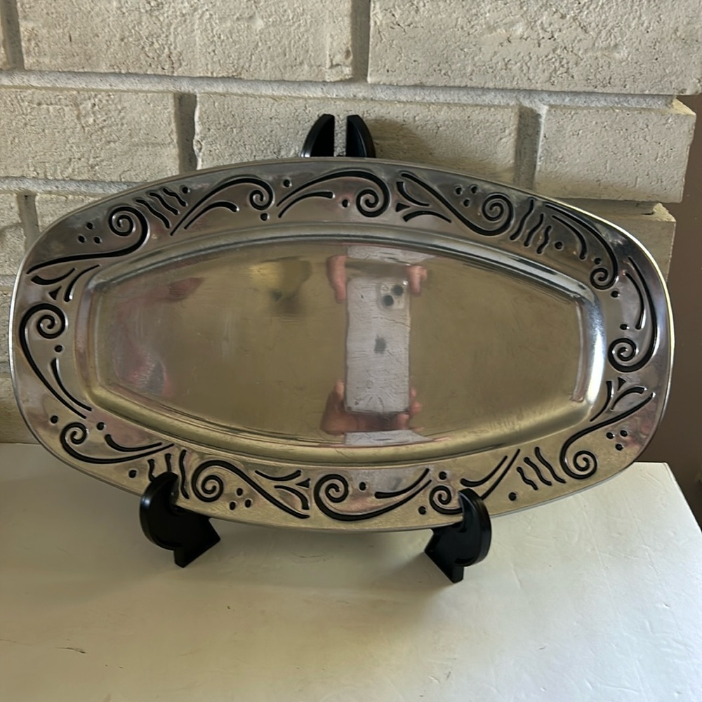 Lenox Spyro Holloware Platter